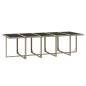 vidaXL Set comedor de jardín 11 piezas y cojines ratán sintético beige vidaXL Set comedor de jardín 11 piezas y cojines ratán sintético beige