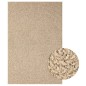 vidaXL Alfombra con aspecto de yute interior y exterior 120x170 cm vidaXL Alfombra con aspecto de yute interior y exterior 120x170 cm
