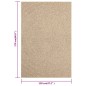 vidaXL Alfombra con aspecto de yute interior y exterior 120x170 cm vidaXL Alfombra con aspecto de yute interior y exterior 120x170 cm
