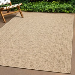 vidaXL Alfombra con aspecto de yute interior y exterior 80x150 cm