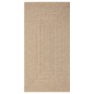 vidaXL Alfombra con aspecto de yute interior y exterior 80x150 cm vidaXL Alfombra con aspecto de yute interior y exterior 80x150 cm