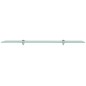 vidaXL Estantes flotantes 2 unidades vidrio 8 mm 90x20 cm vidaXL Estantes flotantes 2 unidades vidrio 8 mm 90x20 cm
