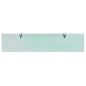 vidaXL Estantes flotantes 2 unidades vidrio 8 mm 90x20 cm vidaXL Estantes flotantes 2 unidades vidrio 8 mm 90x20 cm