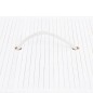 vidaXL Cesta para la ropa sucia de bambú de una sección blanca 83 l vidaXL Cesta para la ropa sucia de bambú de una sección blanca 83 l