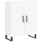 vidaXL Aparador alto madera contrachapada blanco 69,5x34x180 cm vidaXL Aparador alto madera contrachapada blanco 69,5x34x180 cm
