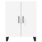 vidaXL Aparador alto madera contrachapada blanco 69,5x34x180 cm vidaXL Aparador alto madera contrachapada blanco 69,5x34x180 cm