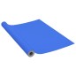 vidaXL Láminas autoadhesivas muebles PVC azul brillante 500x90 cm vidaXL Láminas autoadhesivas muebles PVC azul brillante 500x90 cm