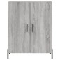 vidaXL Aparador alto madera contrachapada gris sonoma 69,5x34x180 cm vidaXL Aparador alto madera contrachapada gris sonoma 69,5x34x180 cm
