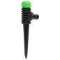 vidaXL Aspersores giratorios 6 uds verde negro 3x6x19,5 cm ABS&PP vidaXL Aspersores giratorios 6 uds verde negro 3x6x19,5 cm ABS&PP
