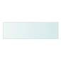 vidaXL Estantes 2 unidades panel de vidrio transparente 50x15 cm vidaXL Estantes 2 unidades panel de vidrio transparente 50x15 cm
