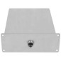 vidaXL Fuente de piscina de acero inoxidable plateada 45x30x65 cm   