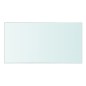 vidaXL Estantes 2 unidades panel de vidrio transparente 30x12 cm vidaXL Estantes 2 unidades panel de vidrio transparente 30x12 cm