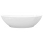 vidaXL Lavabo de cerámica ovalado con orificio de grifo y rebosadero vidaXL Lavabo de cerámica ovalado con orificio de grifo y rebosadero