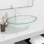vidaXL Lavabo de vidrio transparente 50x37x14 cm vidaXL Lavabo de vidrio transparente 50x37x14 cm