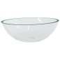 vidaXL Lavabo de vidrio transparente 50x37x14 cm vidaXL Lavabo de vidrio transparente 50x37x14 cm