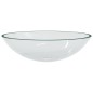 vidaXL Lavabo de vidrio transparente 50x37x14 cm vidaXL Lavabo de vidrio transparente 50x37x14 cm