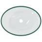 vidaXL Lavabo de vidrio transparente 50x37x14 cm vidaXL Lavabo de vidrio transparente 50x37x14 cm
