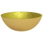 vidaXL Lavabo de vidrio dorado 50x37x14 cm vidaXL Lavabo de vidrio dorado 50x37x14 cm