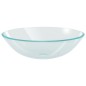 vidaXL Lavabo con grifo y tapón pulsador cristal templado transparente vidaXL Lavabo con grifo y tapón pulsador cristal templado transparente