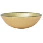 vidaXL Lavabo grifo tapón pulsador cristal templado dorado vidaXL Lavabo grifo tapón pulsador cristal templado dorado