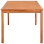 vidaXL Mesa de jardín madera maciza de acacia 215x90x74 cm vidaXL Mesa de jardín madera maciza de acacia 215x90x74 cm