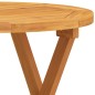 vidaXL Mesa bistró de terraza madera maciza de acacia Ø46x47 cm vidaXL Mesa bistró de terraza madera maciza de acacia Ø46x47 cm