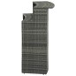 vidaXL Mesa alta de jardín ratán sintético gris 120x55x110 cm vidaXL Mesa alta de jardín ratán sintético gris 120x55x110 cm