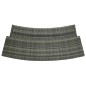 vidaXL Mesa alta de jardín ratán sintético gris 120x55x110 cm vidaXL Mesa alta de jardín ratán sintético gris 120x55x110 cm