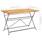 vidaXL Mesa plegable de jardín de madera maciza de acacia 120x70x74 cm vidaXL Mesa plegable de jardín de madera maciza de acacia 120x70x74 cm