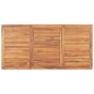 vidaXL Mesa de comedor de jardín madera maciza de teca 180x90x77 cm vidaXL Mesa de comedor de jardín madera maciza de teca 180x90x77 cm