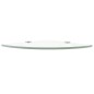 vidaXL Estantes de esquina 2 uds con soportes cromados vidrio 35x35 cm