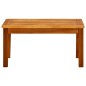 vidaXL Mesa de centro de jardín madera maciza de acacia 70x40x36 cm vidaXL Mesa de centro de jardín madera maciza de acacia 70x40x36 cm