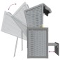 vidaXL Silla playa Strandkorb con cojines ratán sintético madera gris vidaXL Silla playa Strandkorb con cojines ratán sintético madera gris
