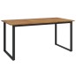 vidaXL Mesa de jardín con patas en U madera maciza acacia 160x80x75 cm vidaXL Mesa de jardín con patas en U madera maciza acacia 160x80x75 cm