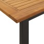 vidaXL Mesa de jardín con patas en U madera maciza acacia 160x80x75 cm vidaXL Mesa de jardín con patas en U madera maciza acacia 160x80x75 cm