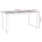 vidaXL Mesa de jardín con patas en U madera maciza acacia 160x80x75 cm vidaXL Mesa de jardín con patas en U madera maciza acacia 160x80x75 cm