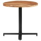 vidaXL Mesa de bistró redonda madera maciza de mango Ø80x75 cm vidaXL Mesa de bistró redonda madera maciza de mango Ø80x75 cm