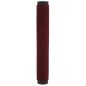 vidaXL Alfombras de entrada rectangulares de nudo 2 uds rojo 90x150 cm