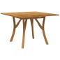 vidaXL Mesa de jardín madera maciza de acacia 110x110x75 cm vidaXL Mesa de jardín madera maciza de acacia 110x110x75 cm
