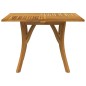 vidaXL Mesa de jardín madera maciza de acacia 110x110x75 cm vidaXL Mesa de jardín madera maciza de acacia 110x110x75 cm