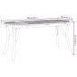 vidaXL Mesa de jardín madera maciza de acacia 200x90x75 cm vidaXL Mesa de jardín madera maciza de acacia 200x90x75 cm