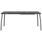 vidaXL Mesa de jardín malla de acero gris antracita 165x80x72 cm vidaXL Mesa de jardín malla de acero gris antracita 165x80x72 cm