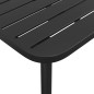 vidaXL Mesa de jardín acero gris antracita 200x100x71 cm vidaXL Mesa de jardín acero gris antracita 200x100x71 cm