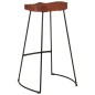 vidaXL Taburetes de bar Gavin 2 uds madera mango maciza 50x40x78 cm vidaXL Taburetes de bar Gavin 2 uds madera mango maciza 50x40x78 cm