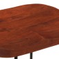 vidaXL Taburetes de bar Gavin 2 uds madera mango maciza 50x40x78 cm vidaXL Taburetes de bar Gavin 2 uds madera mango maciza 50x40x78 cm