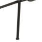 vidaXL Taburetes de cocina 2 unidades cuero auténtico negro vidaXL Taburetes de cocina 2 unidades cuero auténtico negro