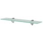 vidaXL Estantes flotantes 2 unidades vidrio 8 mm 50x10 cm vidaXL Estantes flotantes 2 unidades vidrio 8 mm 50x10 cm