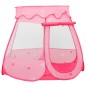 vidaXL Tienda de juegos para niños con 250 bolas rosa 102x102x82 cm vidaXL Tienda de juegos para niños con 250 bolas rosa 102x102x82 cm