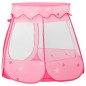 vidaXL Tienda de juegos para niños con 250 bolas rosa 102x102x82 cm vidaXL Tienda de juegos para niños con 250 bolas rosa 102x102x82 cm
