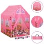 vidaXL Tienda de juegos para niños con 250 bolas rosa 69x94x104 cm vidaXL Tienda de juegos para niños con 250 bolas rosa 69x94x104 cm